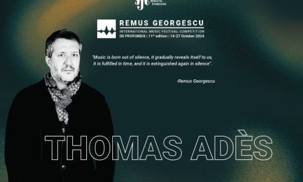 Celebrul compozitor Thomas Adès, la Festivalul – Concurs Internațional „Remus Georgescu”