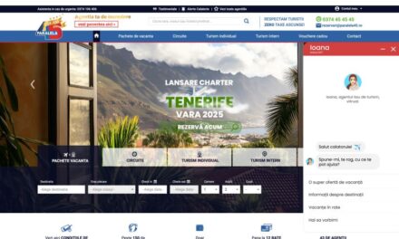 Travel Hub by Paralela45 – târg de turism online și offline, cu reduceri de până la 45%. Agentul de turism virtual Ioana preia cererilor turiștilor în afara programului de lucru al agenților!