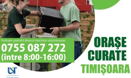 Începe campania pentru colectarea și reciclarea deșeurilor electrice și electronice în Timișoara