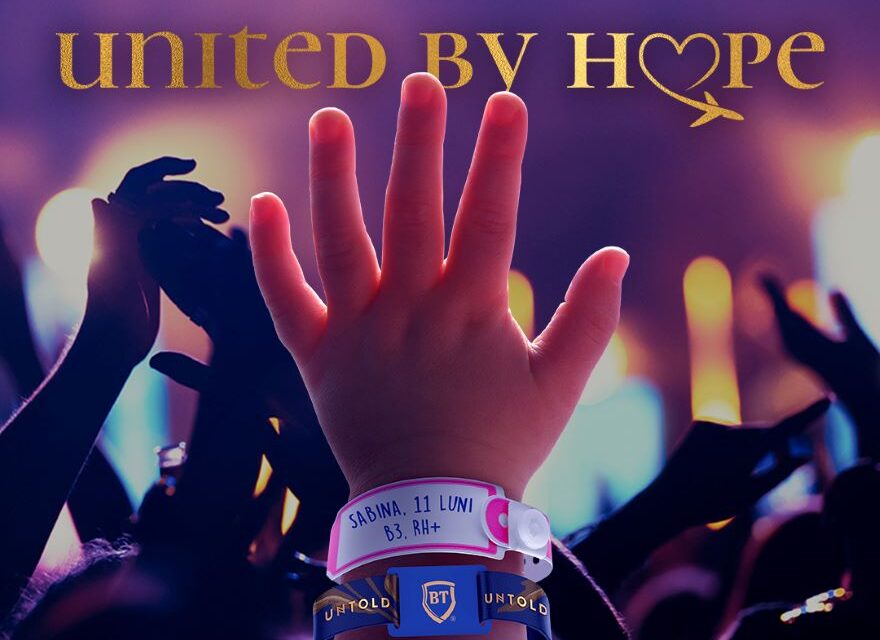 Untold lansează campania “United by Hope” în sprijinul Asociației Blondie