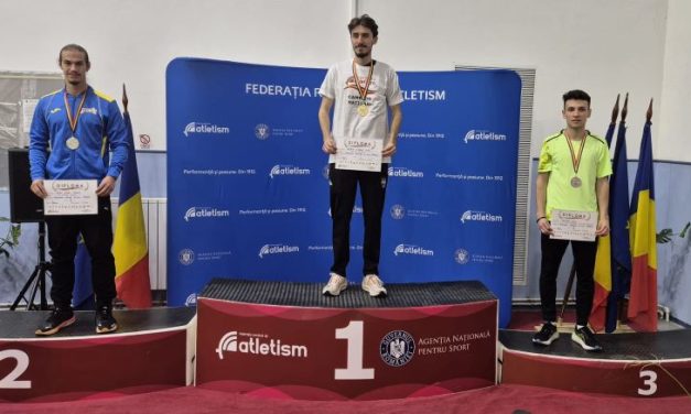 Atleții Politehnicii Timișoara câștigă șase medalii la Campionatul Național de Sală