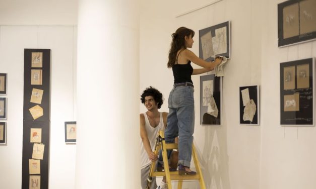 Casa de Cultură a Municipiului Timișoara: ALTER EGO expoziție de grafică pe versuri, M. Medinski & D. Rusu