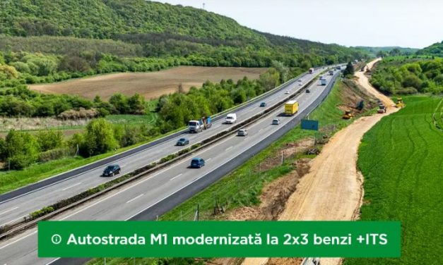 În Ungaria a început lărgirea autostrăzii M1