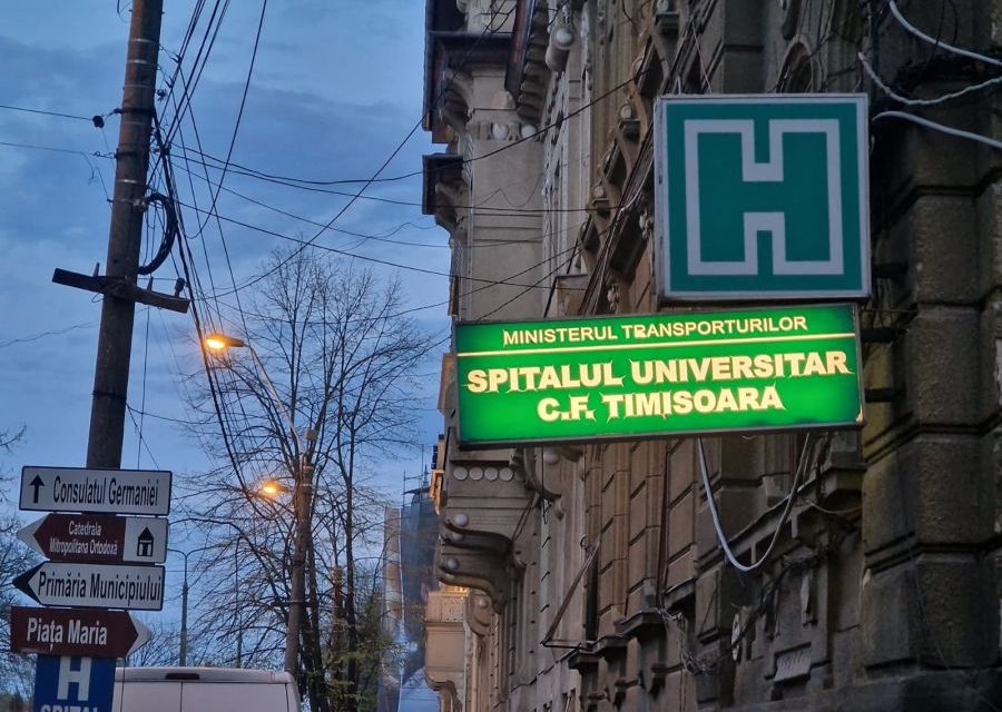 Spitalul CFR Timișoara introduce programările online pentru consult în ambulatoriu