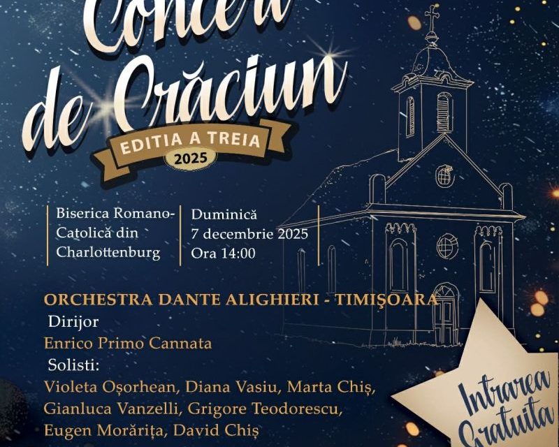 Concertul de Crăciun din Charlottenburg, la a treia ediție