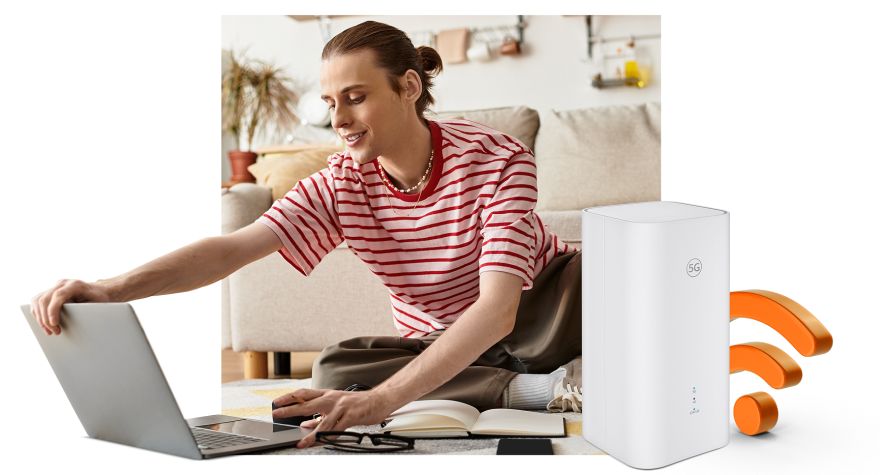 Orange lansează primul serviciu de internet fix prin 5G+ din România