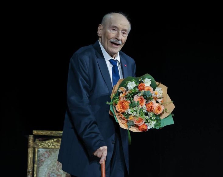 Actorul Victor Rebengiuc, laureat al Premiului Marin Constantin în cadrul Galei Madrigal 63