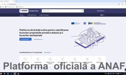 Se lansează eLicitatiiANAF pentru publicitatea și vânzarea bunurilor sechestrate