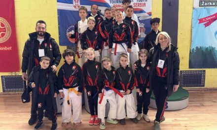 Primul succes competitional din acest an pentru clubul timișorean K-ZE Karate la „Pancevo Cup” în Serbia