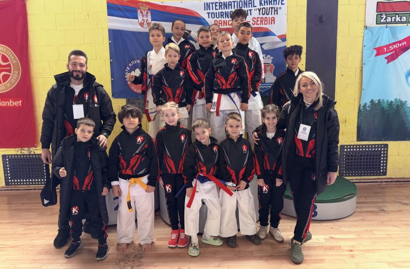 Primul succes competitional din acest an pentru clubul timișorean K-ZE Karate la „Pancevo Cup” în Serbia