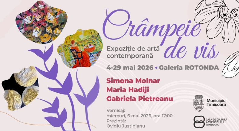Crâmpeie de vis – Expoziție de artă contemporană în Galeria Rotonda din Timișoara