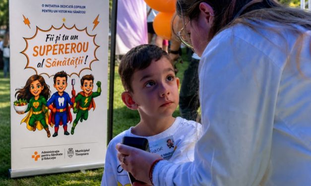 „Supereroii Sănătății” revin în Parcul Copiilor cu activități dedicate celor mici