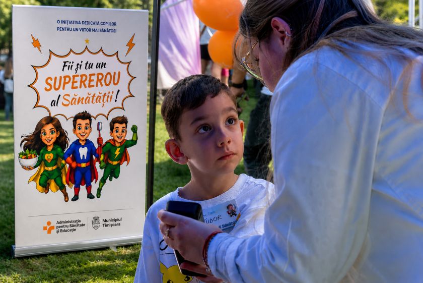 „Supereroii Sănătății” revin în Parcul Copiilor cu activități dedicate celor mici