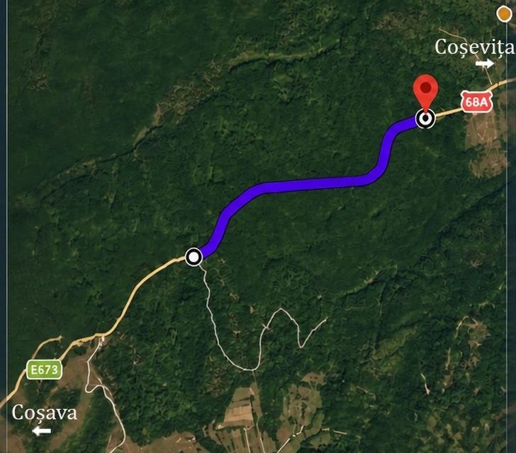 Începând de astăzi se lucrează pe DN 68A, între Coșava și Coșevița