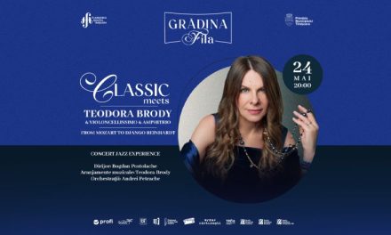 Classic meets Teodora Brody – Concert de jazz simfonic în Grădina de Vară a Filarmonicii Banatul Timișoara