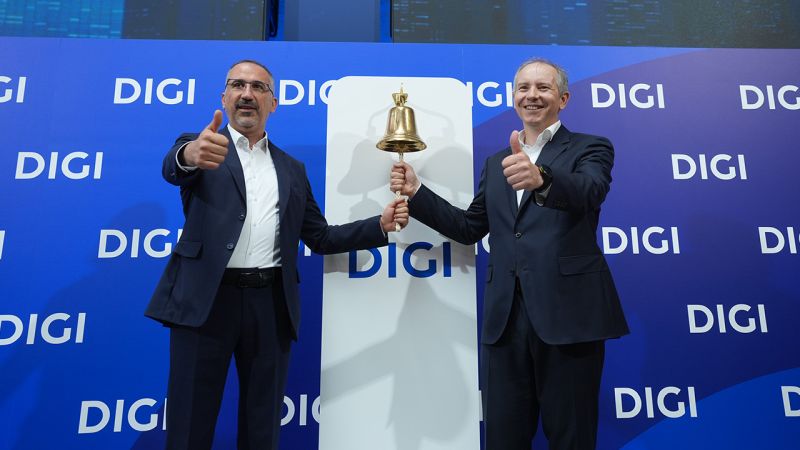 DIGI Spain debutează la tranzacționare pe bursele de valori din Spania